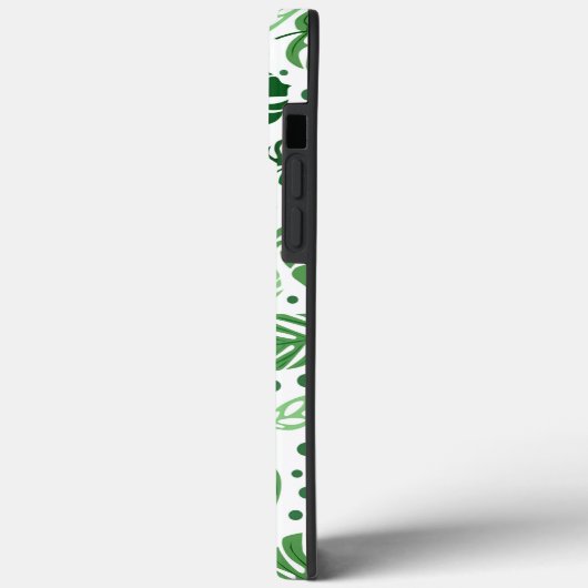 Groene Monstera Pattern Case-Mate iPhone Case (Achterkant / Links)