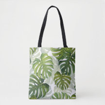 Groene Monstera Tropische Waterverf