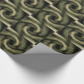 Groene monstertentakels cadeaupapier (Hoek)