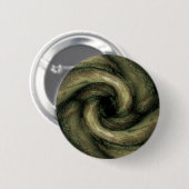 Groene monstertentakels ronde button 5,7 cm (Voorkant /achterkant)