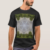 Groene Mos & Aarde Natuur Kunst T-shirt (Voorkant)