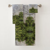 Groene Mos & Natuur Earth Art Bad Handdoek (Insitu)