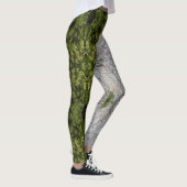 Groene Mos & Natuur Earth Art Leggings (Rechts)