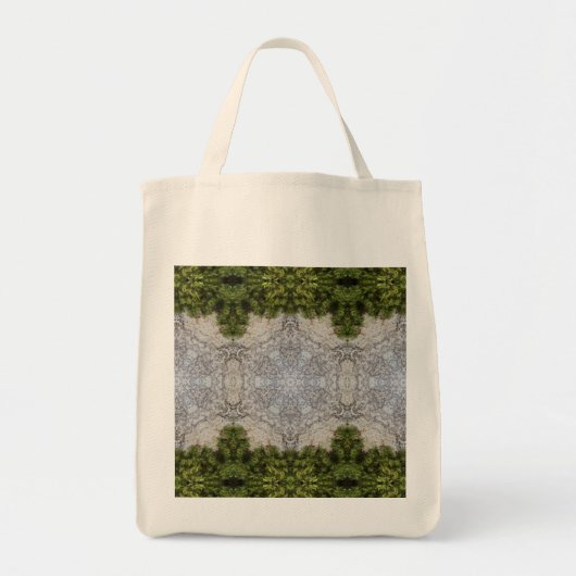 Groene Mos & Natuur Earth Art Tote Bag (Voorkant)