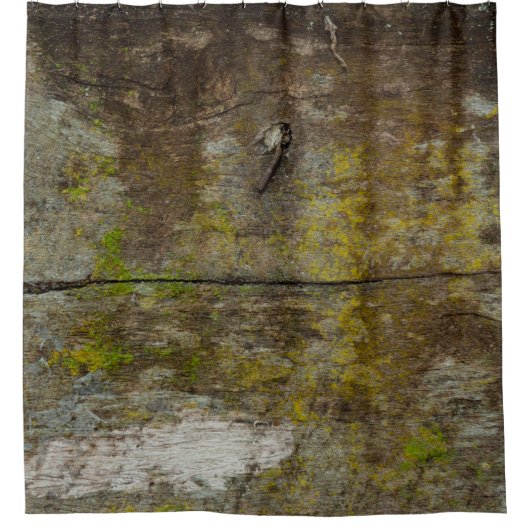 Groene mos textuur en achtergrond. abstract, leven douchegordijn (Voorkant)