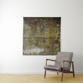 Groene mos textuur en achtergrond. abstract, leven wandkleed (In situ)