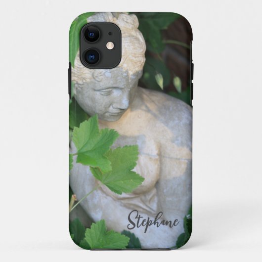 Groene Motivatie stenen tuin beeldhouwwerk Natuur Case-Mate iPhone Case (Achterkant)