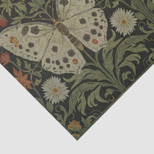 groene motten ontkoppelingspapier tissuepapier (Detail)