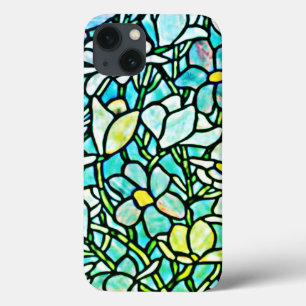 Groene mozaïek bloementegels Case-Mate iPhone case