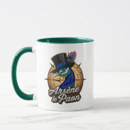 Groene Mug "Arsène le Paon" Mok