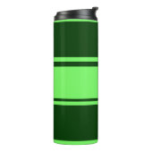 Groene multi-kleur tumbler thermosbeker (Gedraaid links)