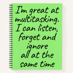 Groene multitasking notitieboek