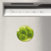 Groene Mums Magneet (Insitu (Vaatwasser))