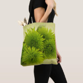 Groene Mums Tote Bag (Dichtbij)