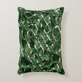 Groene 'muur'-effect en donkerste bubbels? accent kussen