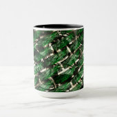 Groene 'muur'-effect en donkerste bubbels? mok (Midden)