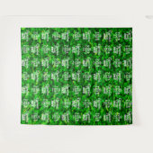 Groene muurtuin tuinfeest achtergrond Step en Repe Wandkleed (Voorkant (horizontaal))