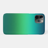 Groene naar Teal Verlopende Spiraal Notebook Moder Case-Mate iPhone Case (Achterkant (horizontaal))