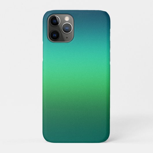 Groene naar Teal Verlopende Spiraal Notebook Moder Case-Mate iPhone Case (Achterkant)