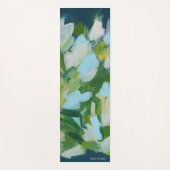 Groene Natuur Abstract Expressionisme Yogamat (Voorkant)