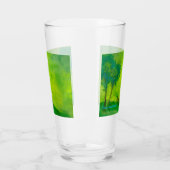 Groene natuur Glass Cup Glas (Links)