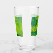 Groene natuur Glass Cup Glas (Rechts)