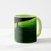 Groene Natuur Landschap Reflectie Koffiemok | Sce Mok (Voorkant rechts)