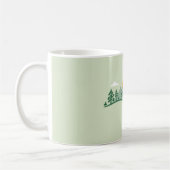 groene natuur-mok koffiemok (Links)