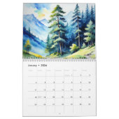 Groene Natuur Schilderkalender Kalender (Jan 2026)