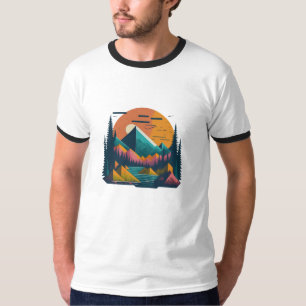 Groene Natuur Serenity T-shirt