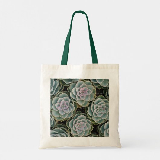 Groene Natuur Succulent Plant Tote Bag (Achterkant)