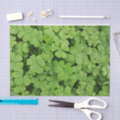 Groene natuur van papierstof voor shamrock tissuepapier (Craft)