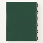 Groene Natuur Vibes Notitieboek Journaal (Achterkant)