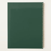 Groene Natuur Vibes Planner (Achterkant)