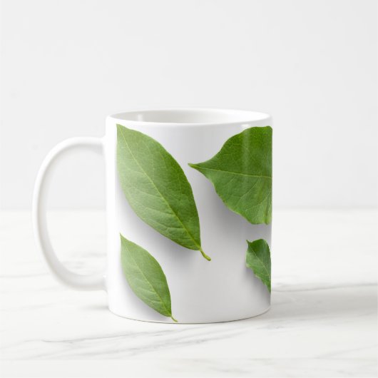 Groene natuurlijke mok (Links)