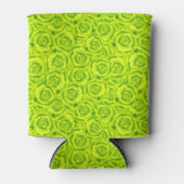 Groene neon, roos blikjeskoeler (Voorkant)