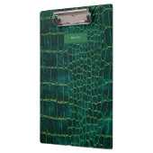 Groene nep-leer stijl klembord (Links)