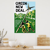 groene nieuwe deals poster (Keuken)