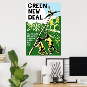 groene nieuwe deals poster (Thuiskantoor)