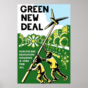 groene nieuwe deals poster