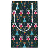 Groene Notenkraker Huisdieren Patroon Klein Cadeauzakje (Voorkant)