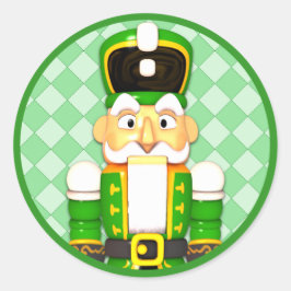 Groene Notenkraker Kerst Vakantie Stickers