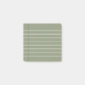 Groene notitie na ontvangst post-it® notes (Voorkant)