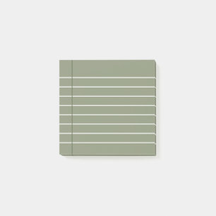 Groene notitie na ontvangst post-it® notes