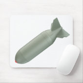 Groene nucleaire bom muismat (Met muis)