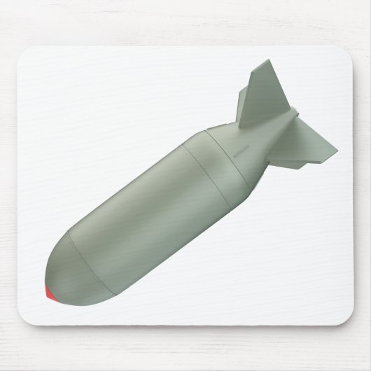 Groene nucleaire bom muismat (Voorkant)