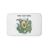 Groene octopus badmat (Voorkant)
