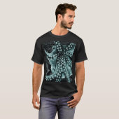 Groene octopus Colored Pencil Map T-shirt (Voorkant volledig)