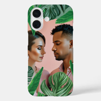 Groene Oerwouden Planten Monstera laat tropische f iPhone 16 Hoesje