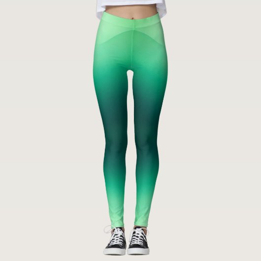 Groene Oever Leggings (Voorkant)